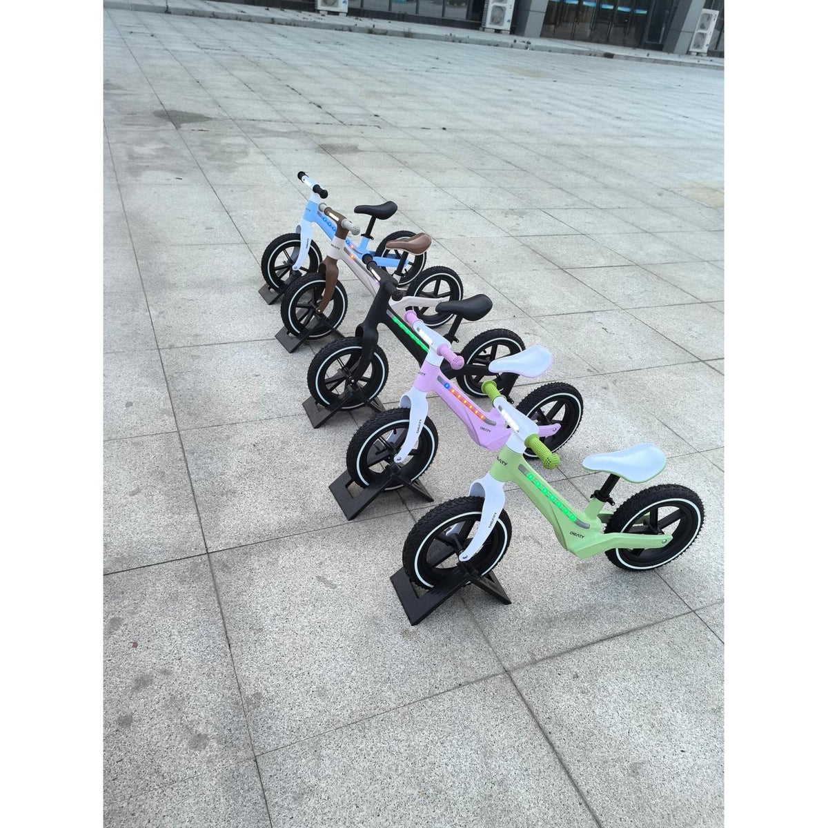 Løbecykel med Lys | LED-belysning | 2-6 år
