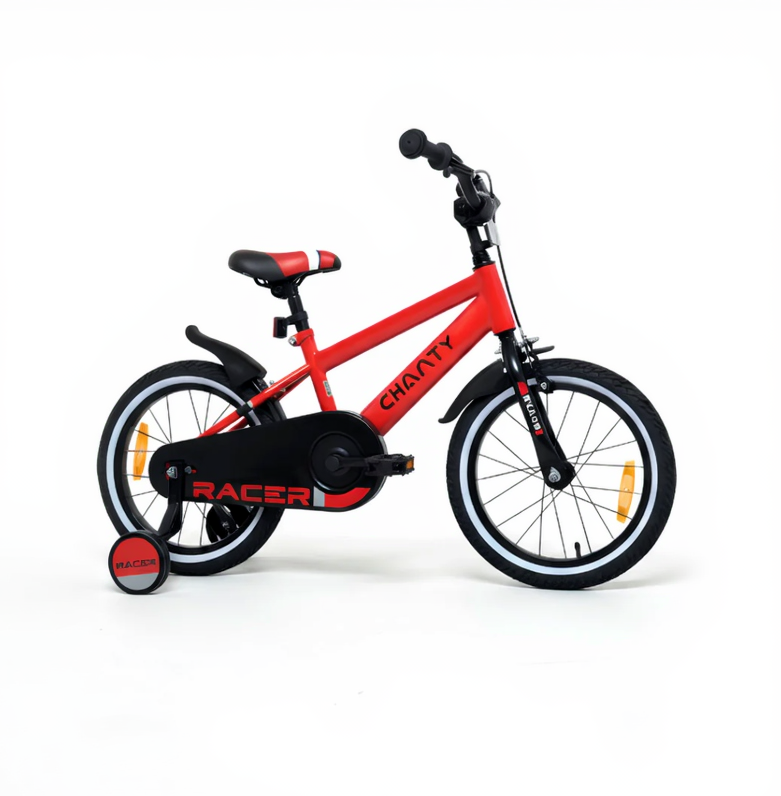 CHANTY Racer 16" Bicicleta para niños roja | 4-6 años |