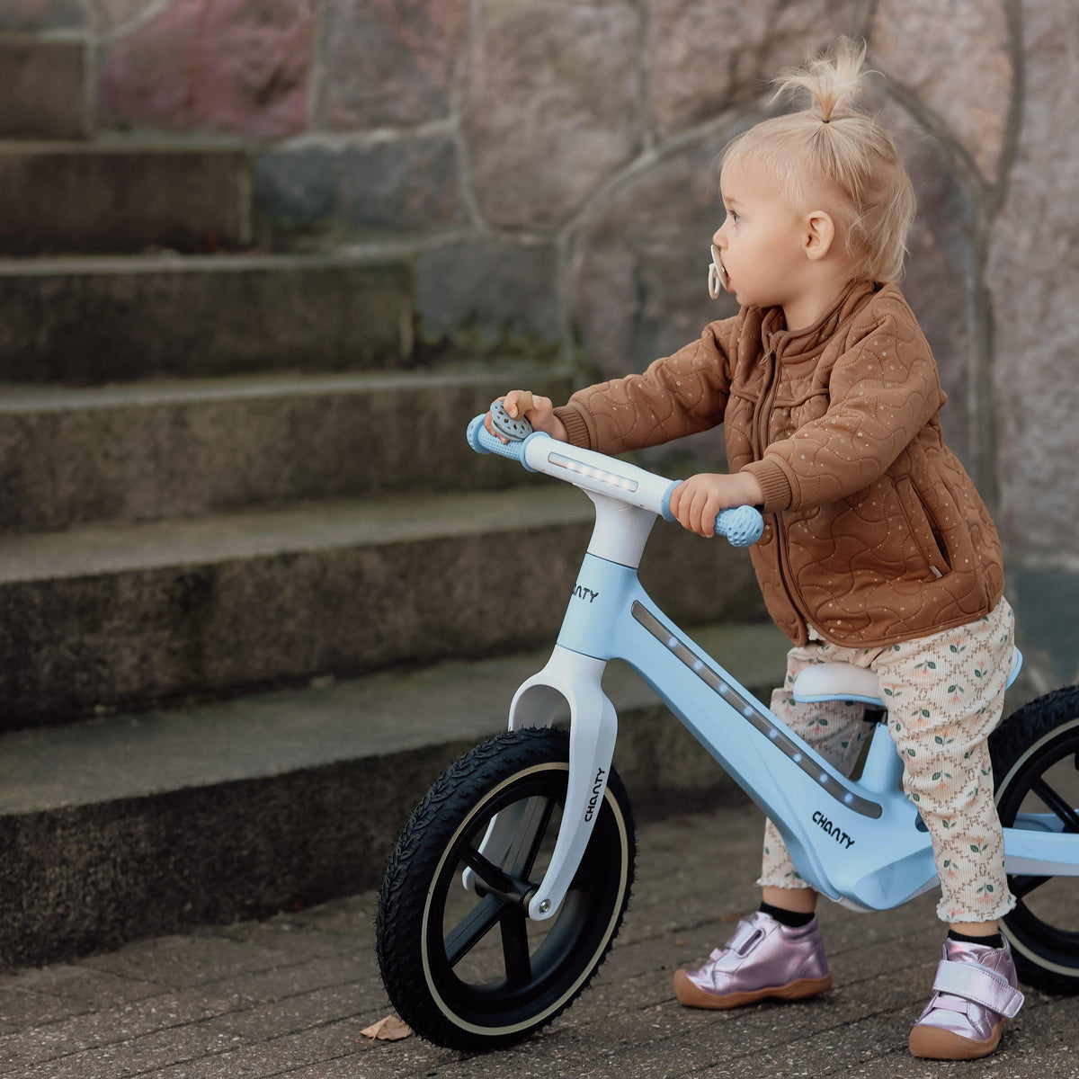 Chanty Go Bicicleta de Carrera Azul | Con Luz Integrada