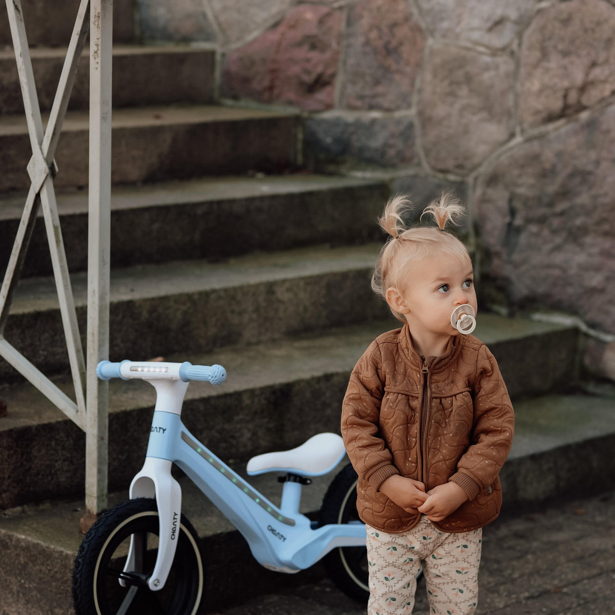 Chanty Go Bicicleta de Carrera Azul | Con Luz Integrada