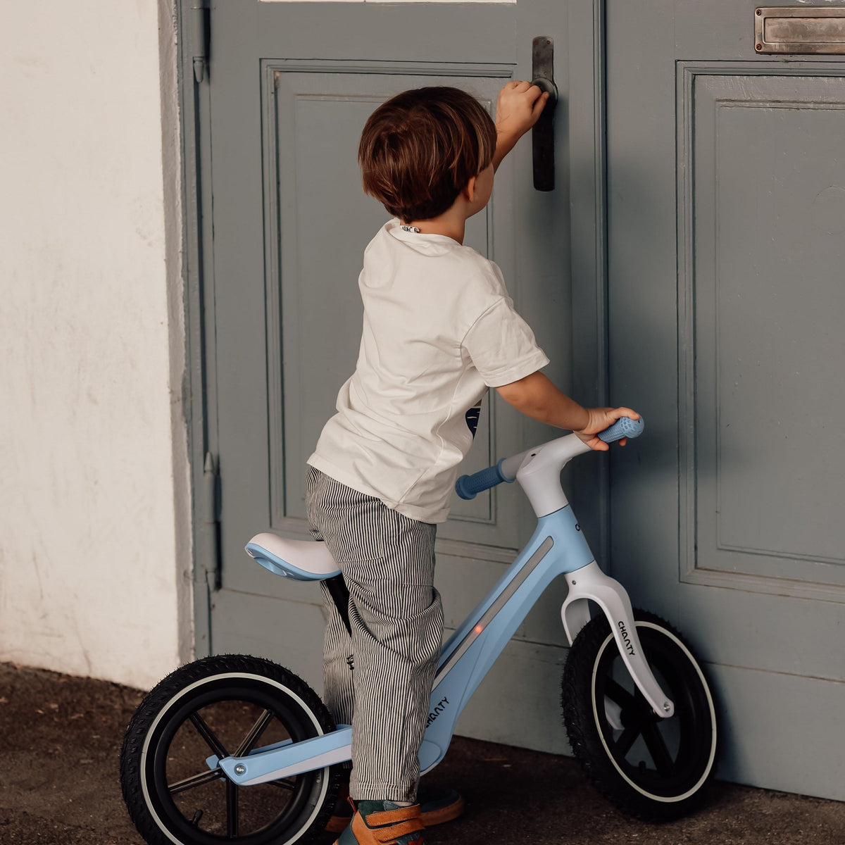 Chanty Go Bicicleta de Carrera Azul | Con Luz Integrada