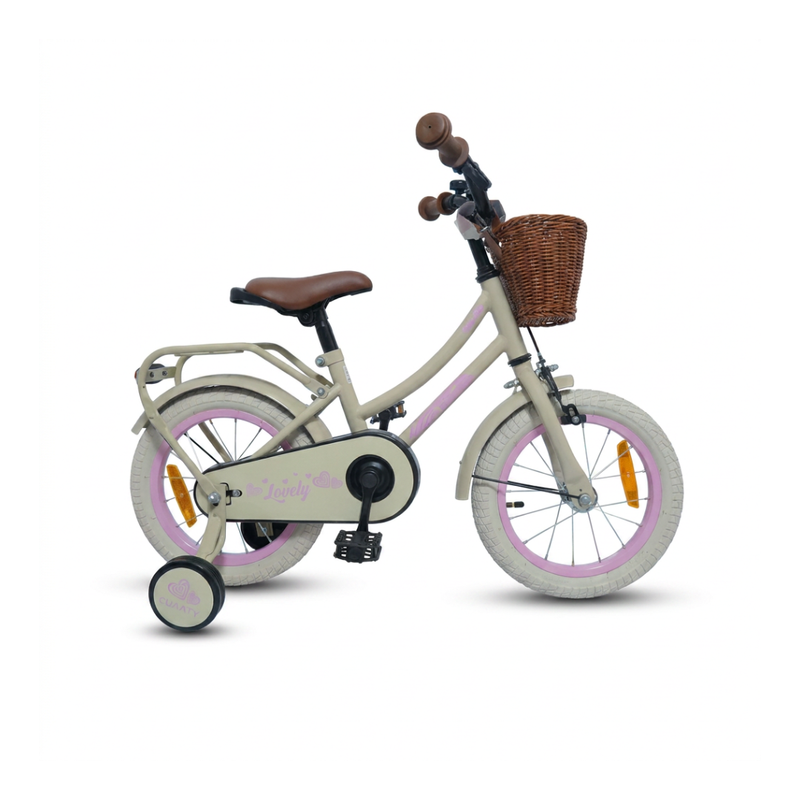 CHANTY Lovely 14" Bicicleta para niñas beige | 3-5 años |