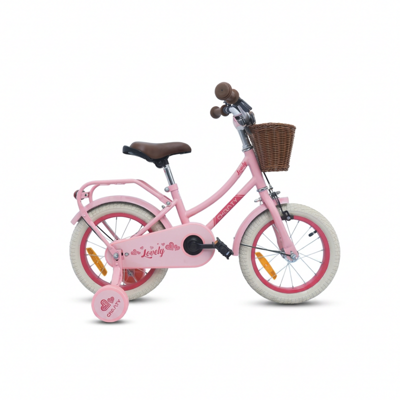 CHANTY Lovely 14" Bicicleta para niñas rosa | 3-5 años |