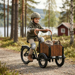 CHANTY Casco infantil + Set de protección – Beige arena