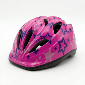 Chanty Casco infantil – Rosa con estrellas