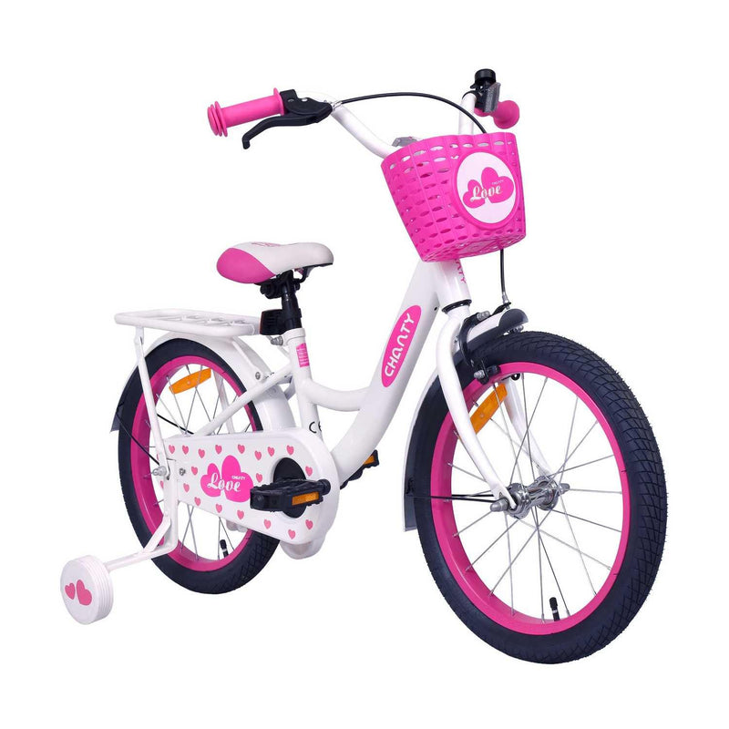 CHANTY Love 18" Bicicleta infantil rosa | Niñas |