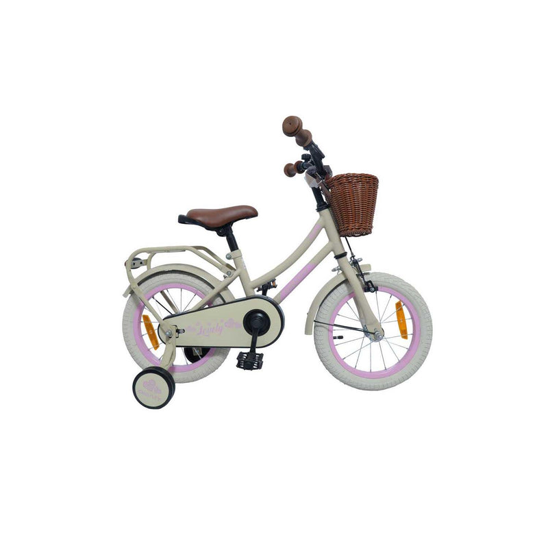CHANTY Lovely 14" Bicicleta para niñas beige | 3-5 años |
