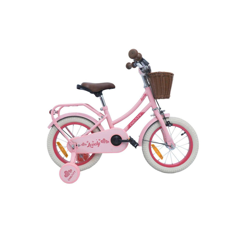 CHANTY Lovely 14" Bicicleta para niñas rosa | 3-5 años |