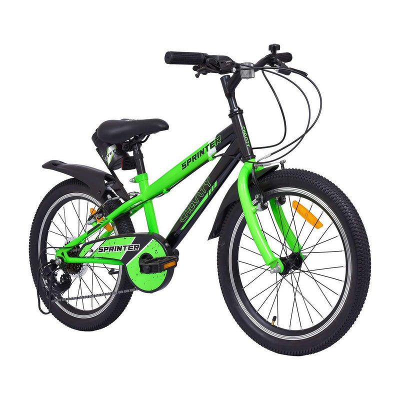 CHANTY Sprinter 20" Bicicleta para niños verde | 7 velocidades |