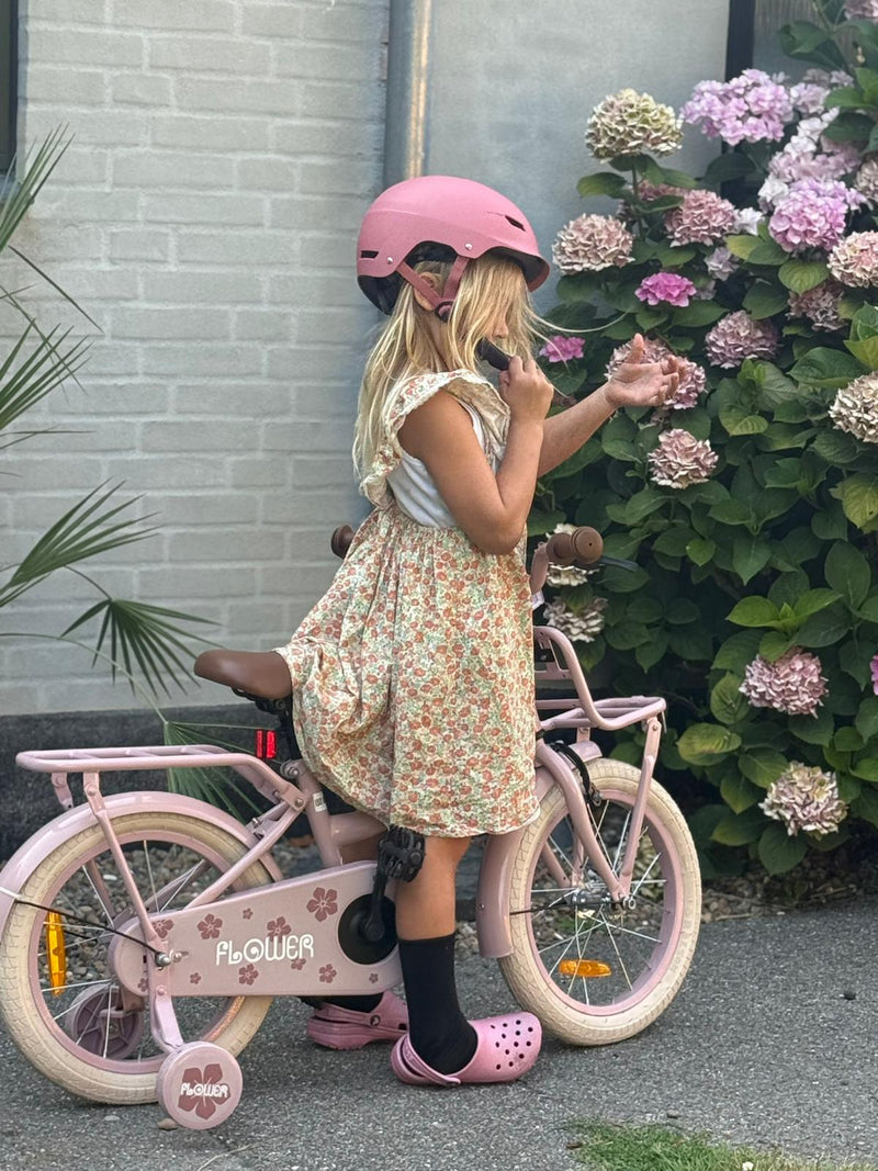CHANTY Flower 16" Bicicleta para niñas rosa claro |