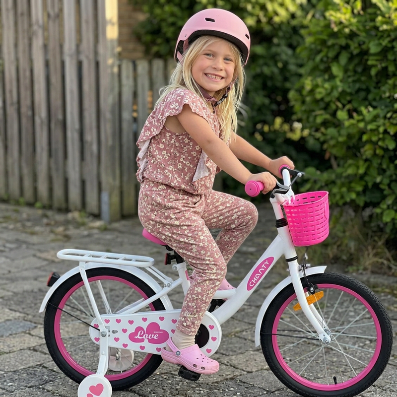 CHANTY Love 18" Bicicleta infantil rosa | Niñas |