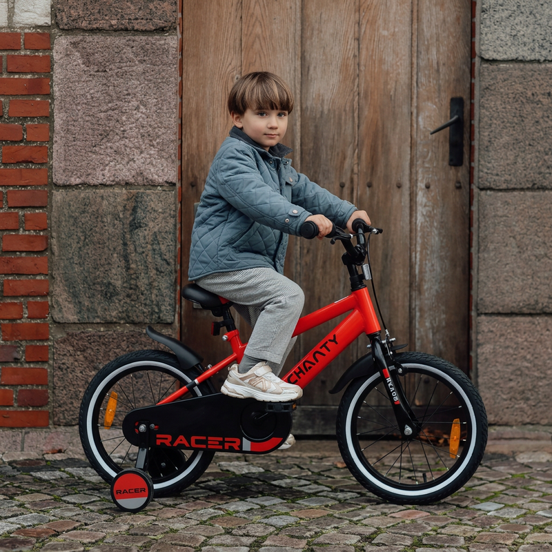 CHANTY Racer 16" Bicicleta para niños roja | 4-6 años |