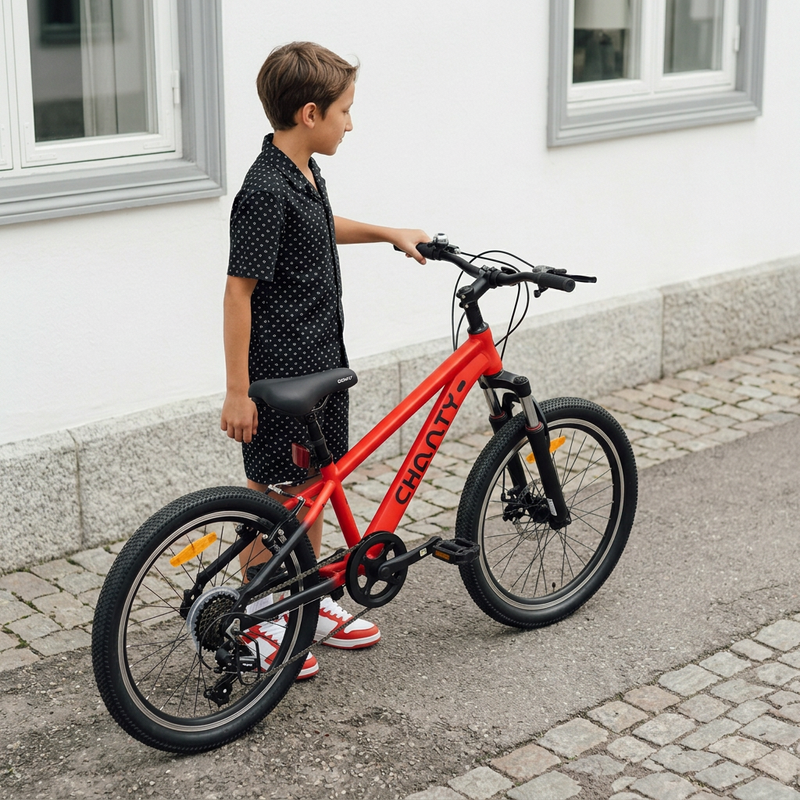 Chanty MTB 20" rojo/negro  