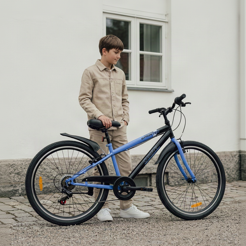 CHANTY Sprinter 20" Bicicleta para niños azul | 7 velocidades |