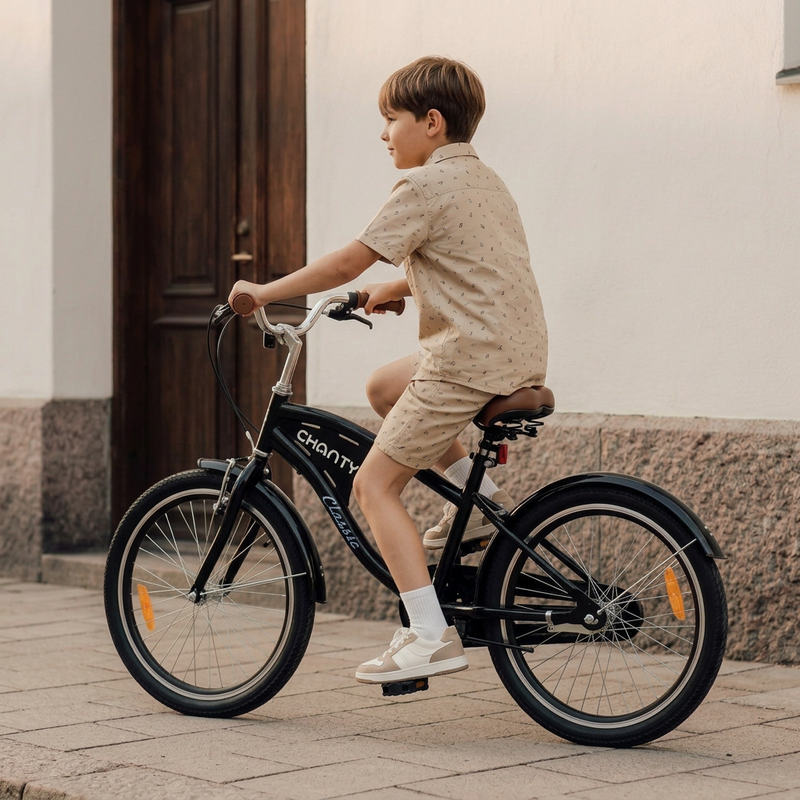CHANTY Classic 20" Bicicleta infantil negra